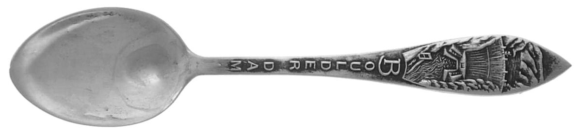 States & Cities Souvenir Spoons(Sterling) Colorado Demitasse Spoon by H.H.Tammen Curio Co.-1