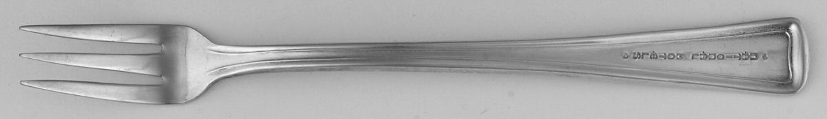 One (Silverplate) Cocktail/Seafood Fork by Huey & Philp Master Plate-1