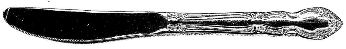 HCV1(Stainless) Modern Hollow Knife by Home Accents-1