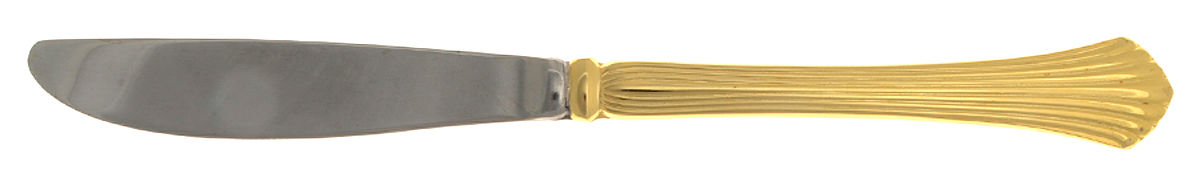 Golden Cannes (Gold Electroplate) Modern Solid Knife by Home Concepts-1