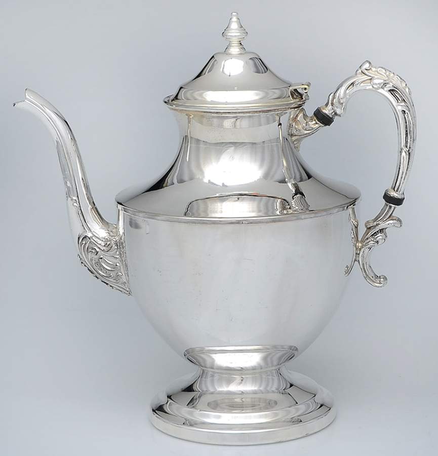 Silverplate Hollowware Teapot by Hartford Sterling Co-1