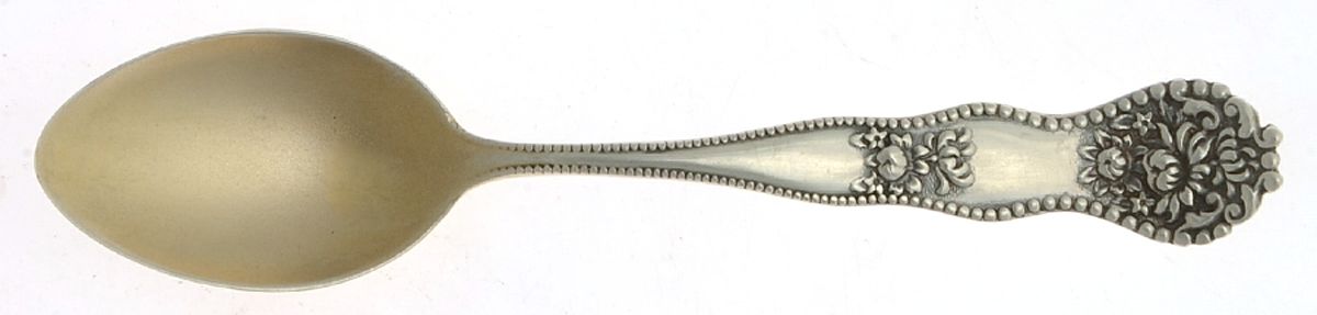 HCU8 (Sterling) Demitasse Spoon by H H Curtis & Co-1