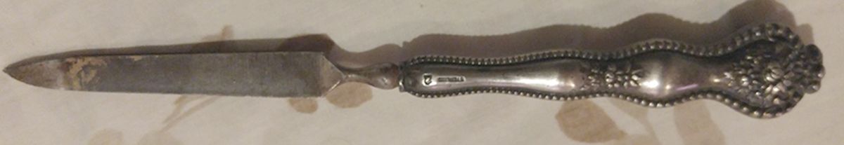 HCU8 (Sterling) Hollow Handle Nail File by H H Curtis & Co-1