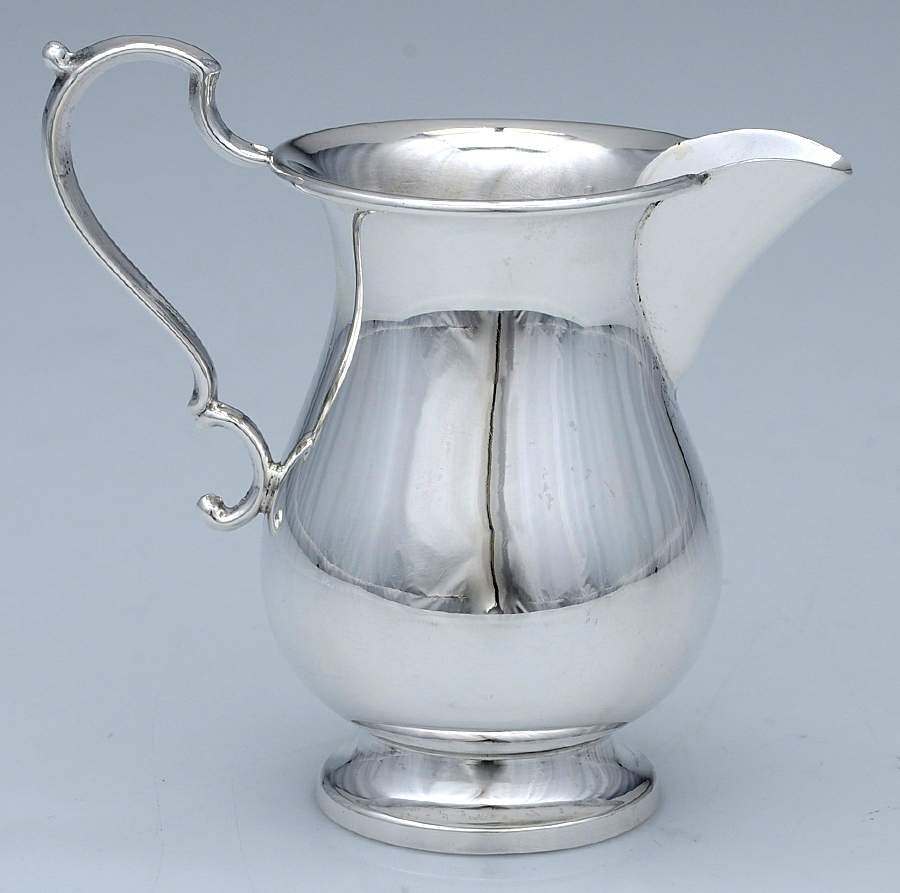 151 (Sterling, Hollowware) Mini Creamer by Hunt Silver Co-1