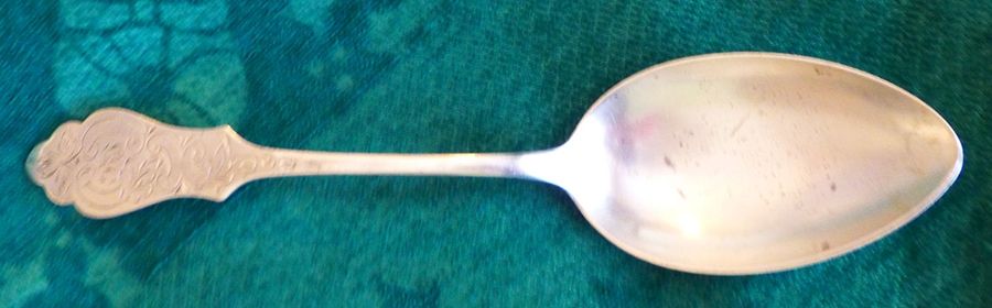 HSK4 (Sterling) Place/Oval Soup Spoon by Hanseatische Silberwarenfabrik-1
