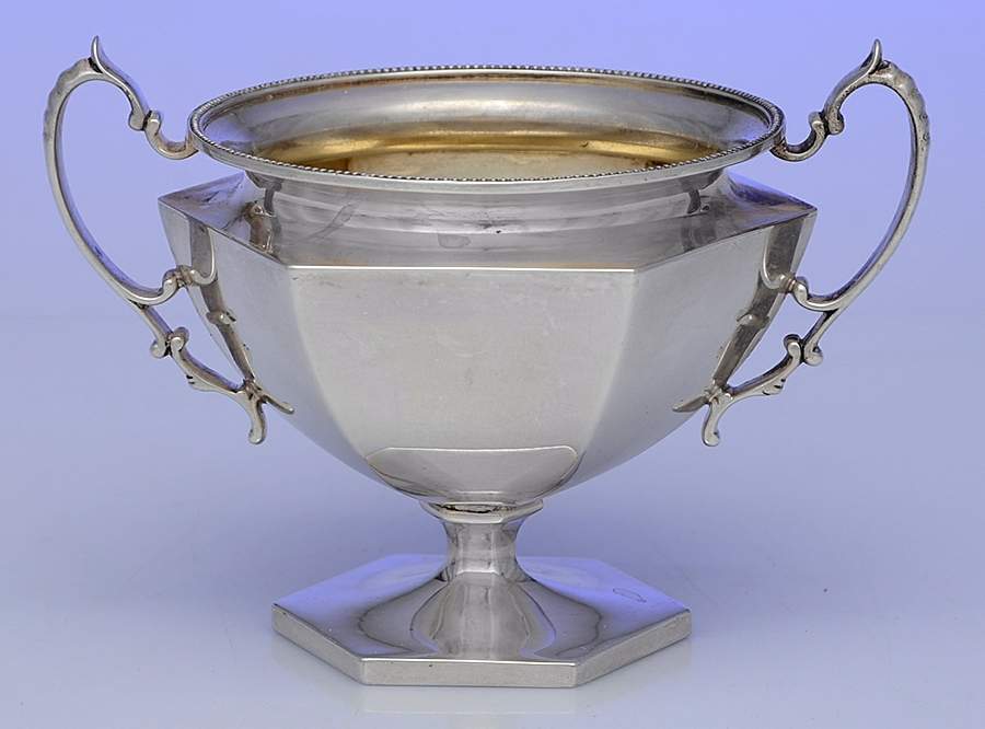 4504 (Sterling, Hollowware) Open Sugar Bowl by Howard & Co-1