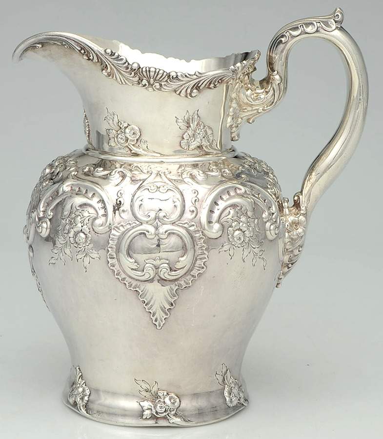 HWR3 (Sterling, Hollowware) 72 Oz Pitcher by Howard & Co-1