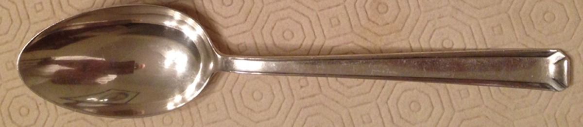 HHI2 (Sterling) Dessert/Oval Soup Spoon by H. Hooijkaas Silver-1