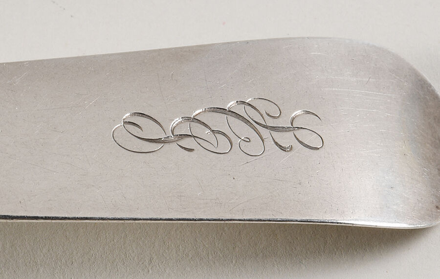 Coin Silver Flatware Tablespoon (Serving Spoon) - Set of 5 by Hayden & Whilden-3