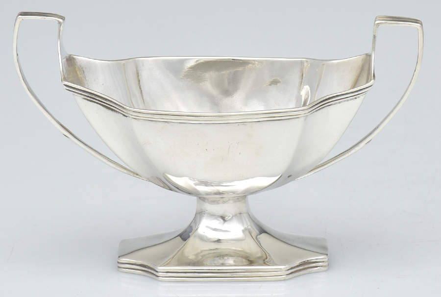 Sterling Hollowware Mini Open Sugar Bowl by Henry John Lias & Son-1