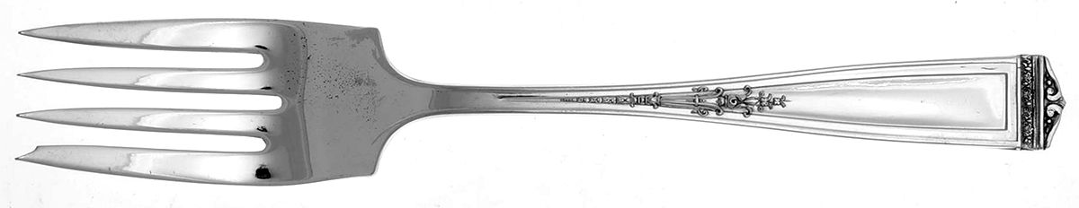 Sulgrave Manor (Silverplate, 1928) Individual Salad Fork by Illinois Silverplate-1