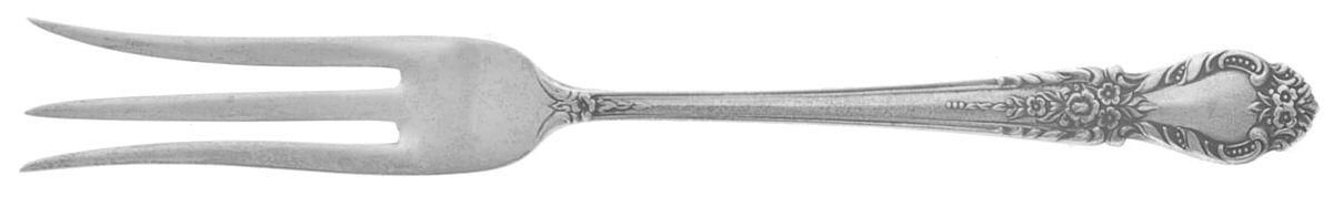 Brocade (Sterling, 1950) Lemon Fork by International Silver-1