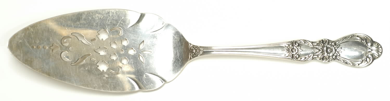 Heritage (Silverplate, 1953) Solid Pierced Pie Server by International Silver-1