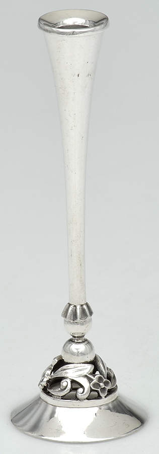 La Paglia Designed (Sterling, Hollowware) Sterling Candlestick by International Silver-1