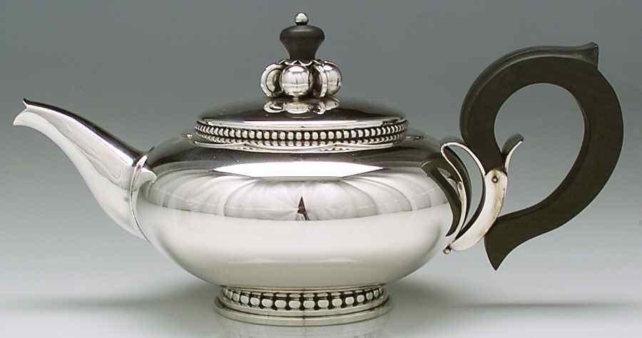 La Paglia Designed (Sterling, Hollowware) Teapot by International Silver-1