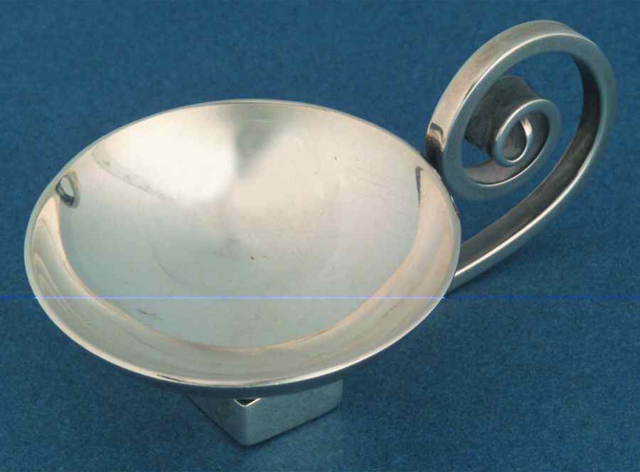 La Paglia Designed (Sterling, Hollowware) Open Salt Individual by International Silver-1