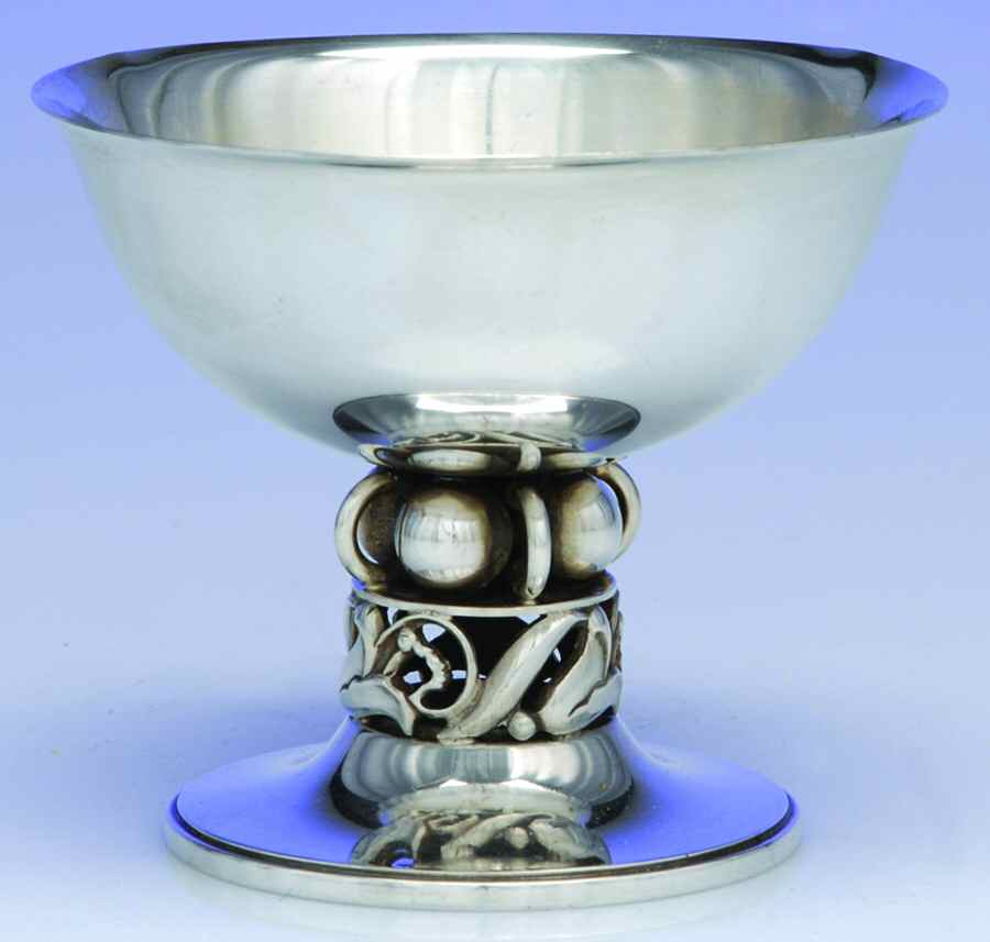 La Paglia Designed (Sterling, Hollowware) Low Sherbet by International Silver-1