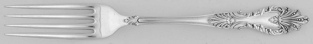 Raphael (Silverplate, 1896, Monograms) Fork by International Silver-1