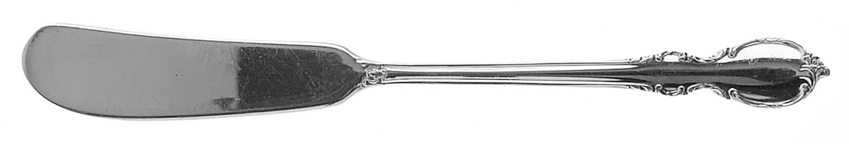 Reflection (Silverplate 1959) Flat Handle Butter Spreader by International Silver-1