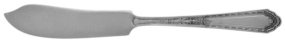 Romance (Silverplate, 1925) Flat Handle Master Butter Knife by International Silver-1