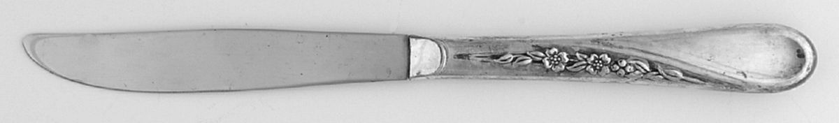 Spring Flower (Silverplate, 1956) Hollow Handle Youth Knife by International Silver-1
