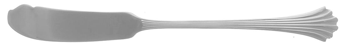 Tiara (Stainless) Flat Handle Master Butter Knife by International Silver-1