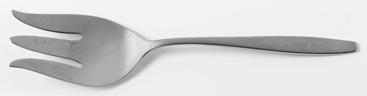 Today (Stainless) Large Solid Cold Meat Serving Fork by International Silver-1