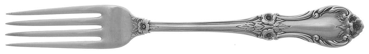 Wild Rose-New (Sterling, 1948, New, No Monos) Fork by International Silver-1