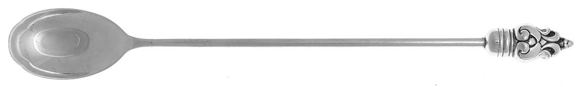 NX5 (Sterling, Hollowware) Large Bar Spoon by Watrous-1