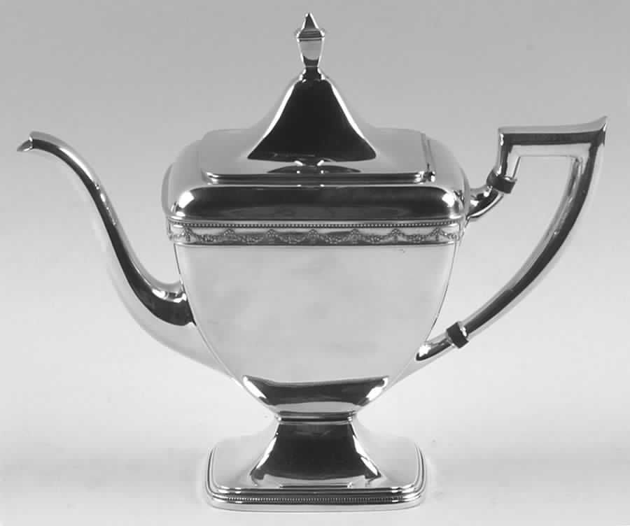 Anniversary (Silverplate, Hollowware) Teapot by International Silver-1