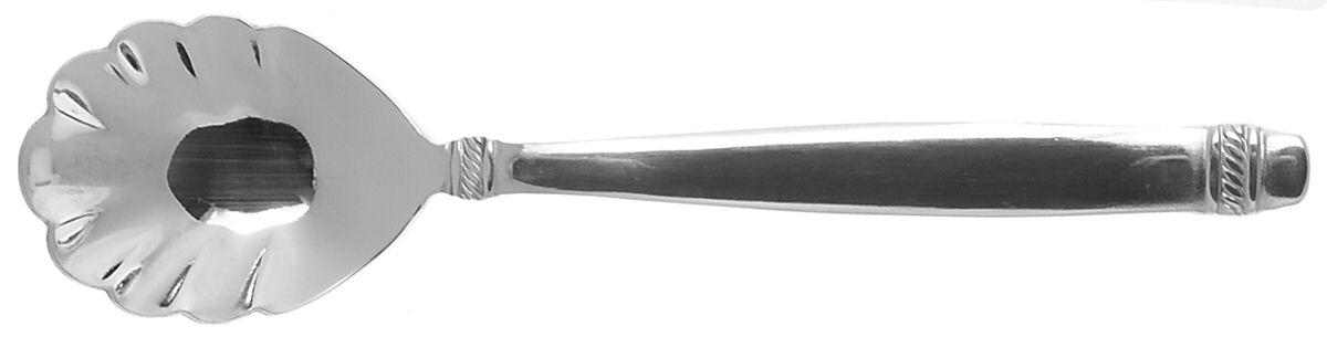Vidal (Stainless) Sugar Shell Spoon by International Silver-1