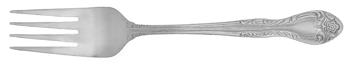 Queen's Fancy (Stainless, Glossy) Dessert Fork by International Silver-1