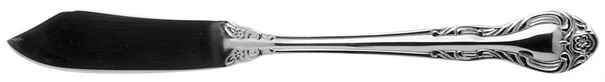 Queen's Fancy (Stainless, Glossy) Flat Handle Master Butter Knife by International Silver-1