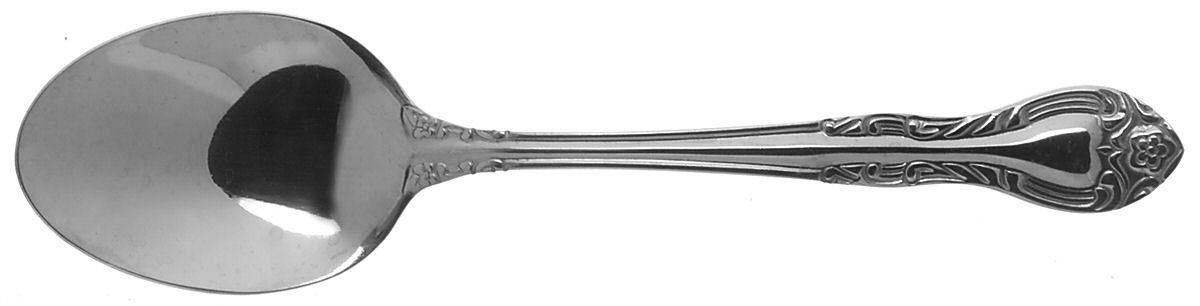 Queen's Fancy (Stainless, Glossy) Place/Oval Soup Spoon by International Silver-1