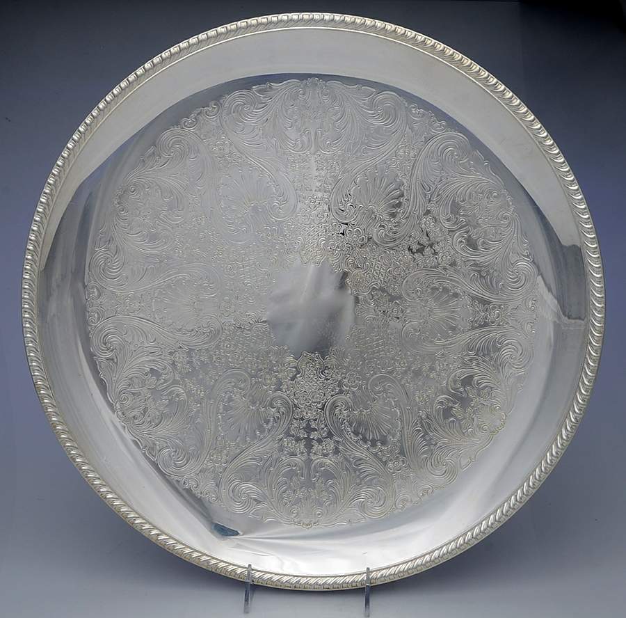 Castleton (Silverplate, Hollowware) Silverplate Aspic Tray by International Silver-1