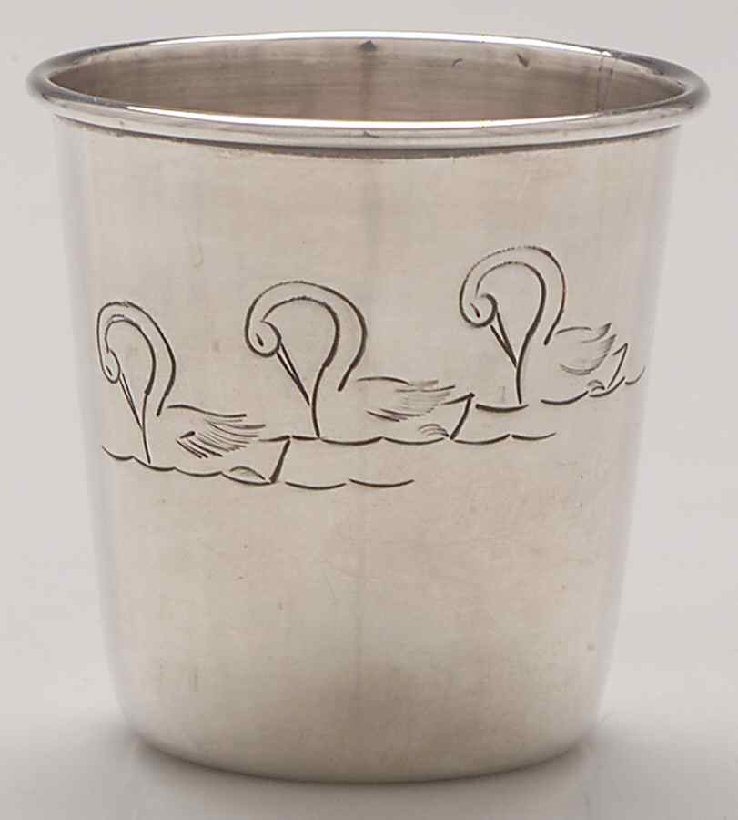 Sterling Hollowware Sterling Juice Cup by I de la Serna-1