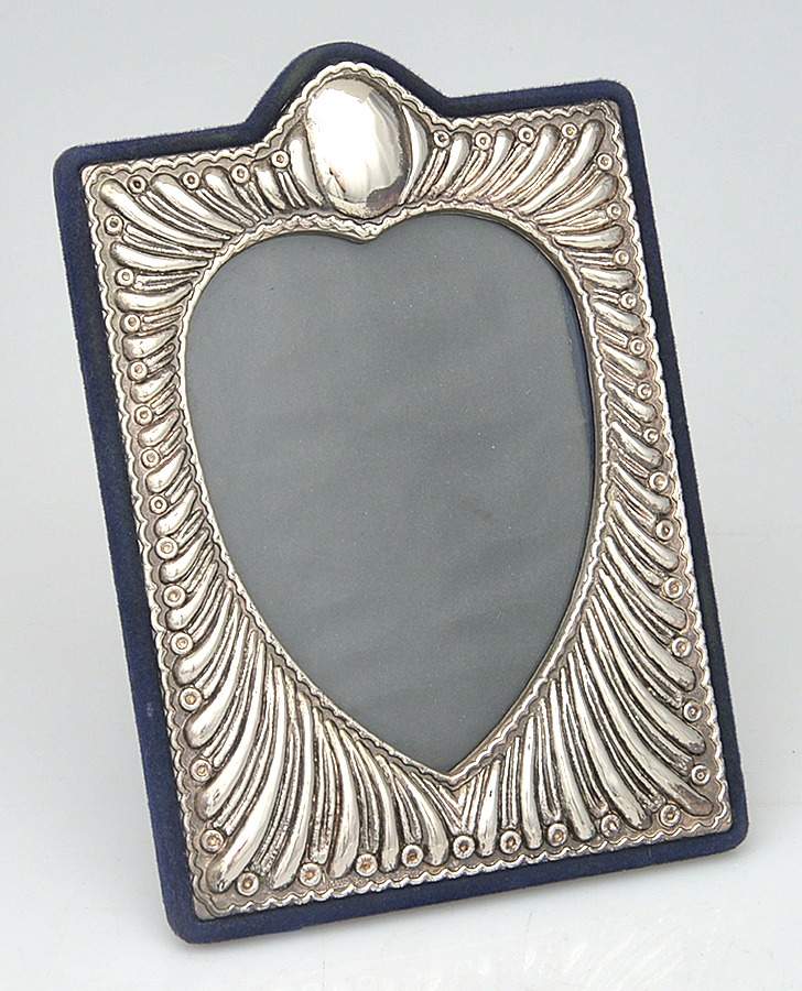 Silverplate Hollowware Frame-Holds 4" X 5" by Israel Freeman & Son Ltd-1