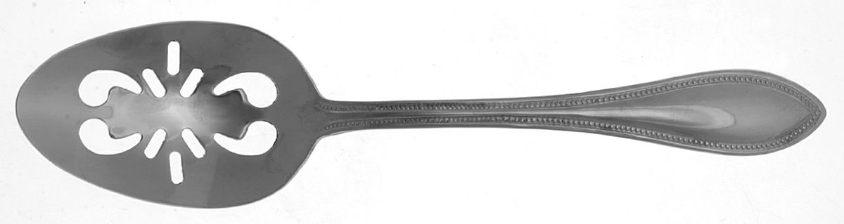 American Bead (Stainless, 18-0) Pierced Tablespoon (Serving Spoon) by International Silver-1