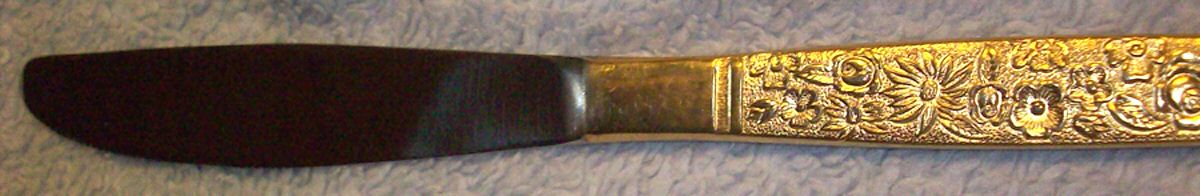 IBW2 (Gold Electroplate) Modern Hollow Knife by IBW-1