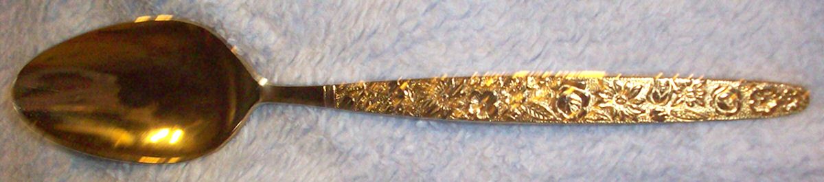 IBW2 (Gold Electroplate) Teaspoon by IBW-1