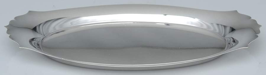 2432 (Silverplate, Hollowware) Tray for Creamer and Sugar Set by International Silver-1