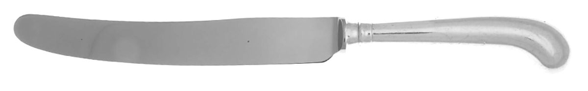 Queen Anne (Sterling) New French Hollow Pistol Knife by James Robinson-1