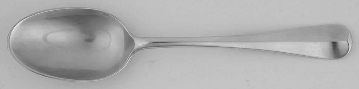 Queen Anne (Sterling) Dessert/Oval Soup Spoon by James Robinson-1