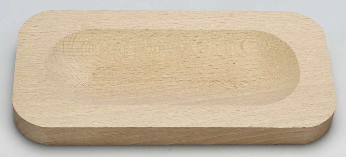 Laguiole-Ivory (Stainless) Wood Open Butter Dish by Jean Dubost (France)-1