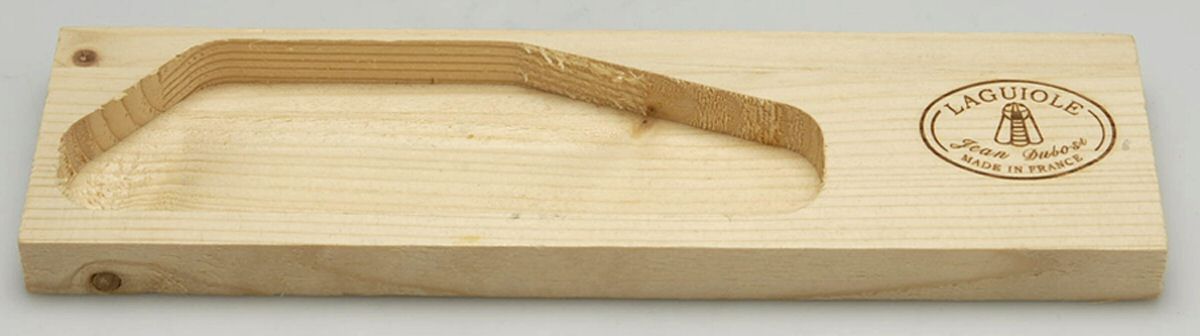 Laguiole-Ivory (Stainless) Wood Food Scraper Tray by Jean Dubost (France)-1