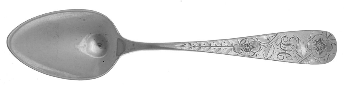 JSM4 (Sterling) Monogram Teaspoon by J S Macdonald-1