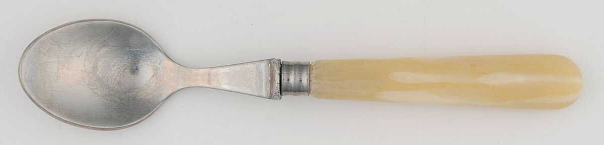 Bistro Cutlery-Ivory (Stainless) Teaspoon by Jean Dubost (France)-1