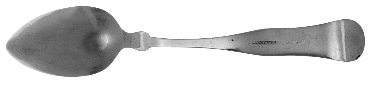 Coin Silver Flatware Dessert/Oval Soup Spoon by John Federhen Jr-2
