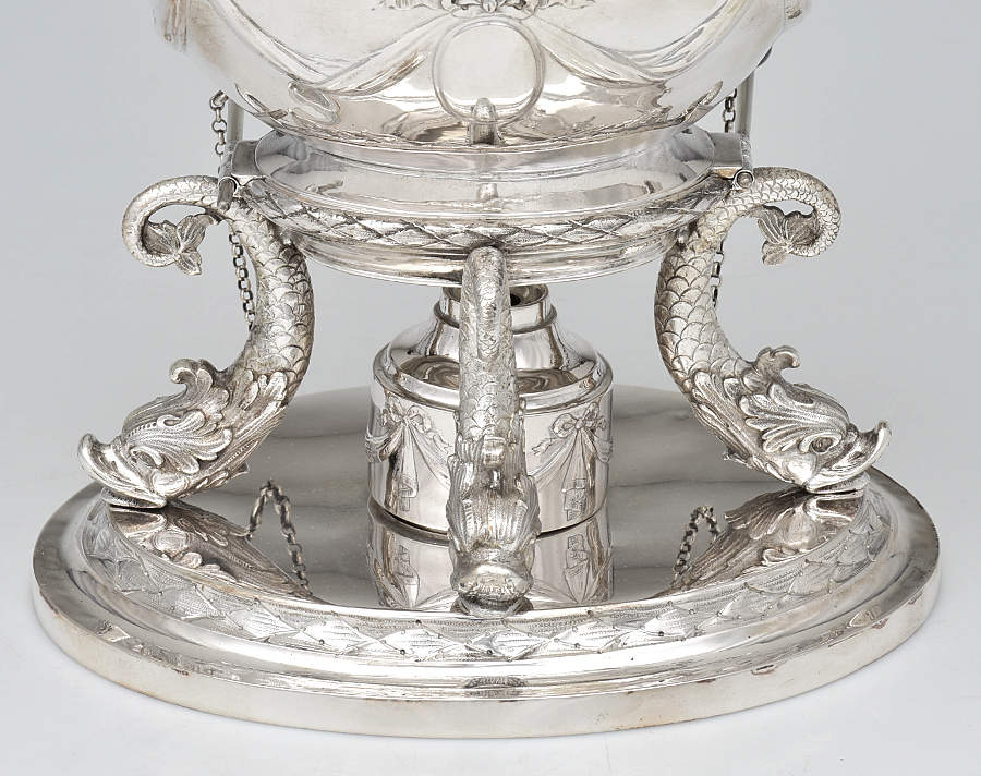 JZS2 (Hollowware) 5 Piece Tea Set (SCP, STP, SCR, SSU, SKES) by J D Schleissner Sohne-4