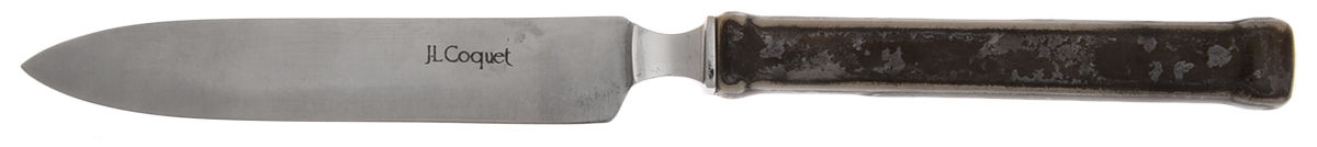 Preude (Silverplate) Dessert Knife with Stainless Blade by Jean Louis Coquet-1